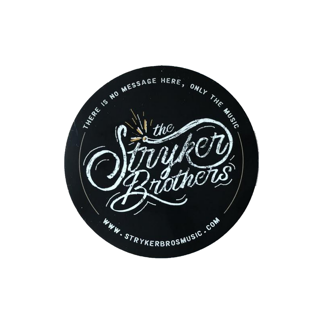 Stryker Brothers Circle Sticker